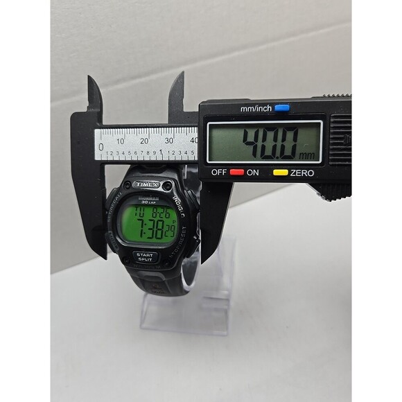 Timex Ironman Classic 30 Lap Watch 40mm Indiglo WR100M New Battery Quartz Men - Picture 5 of 11